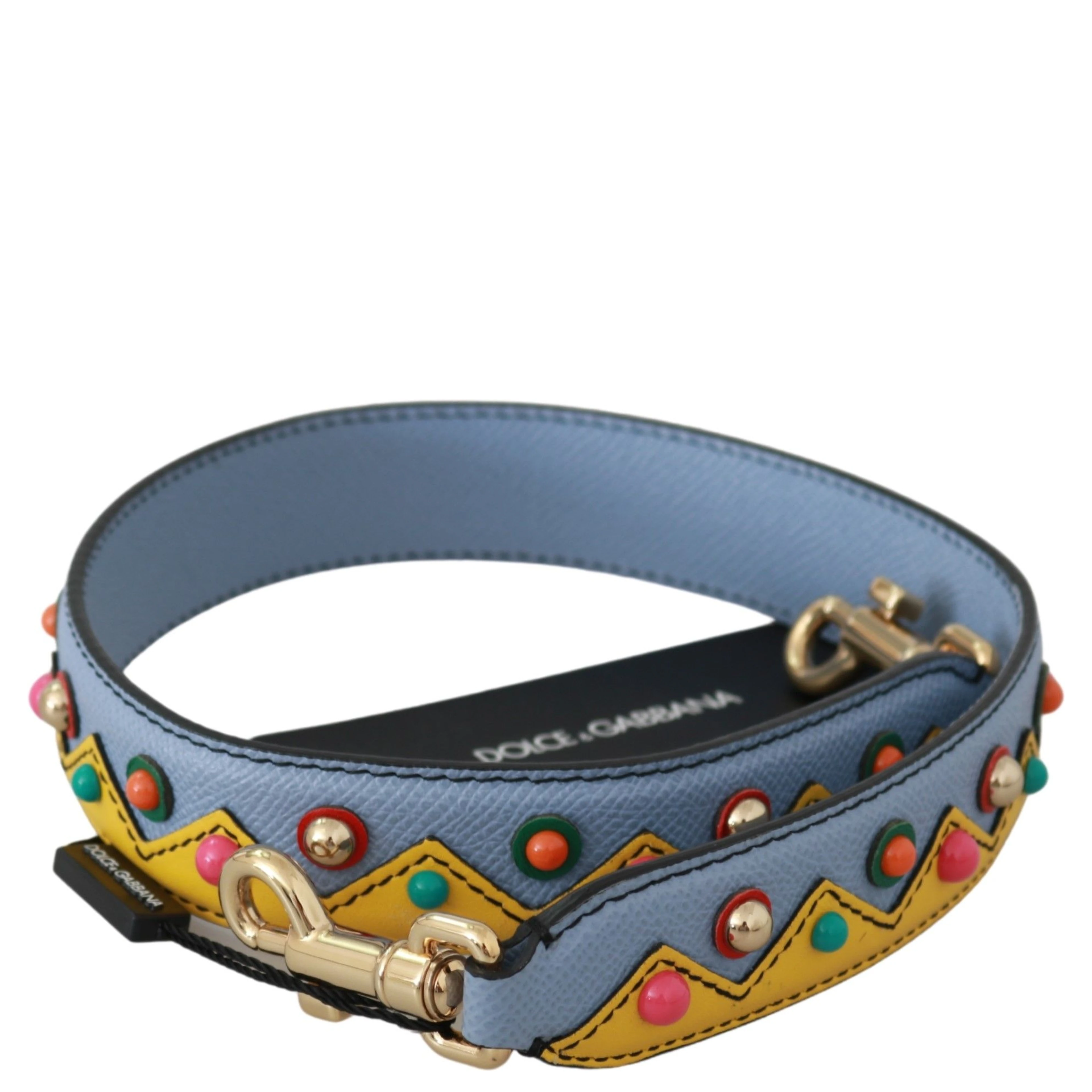 Blue Handbag Accessory Shoulder Strap Leather