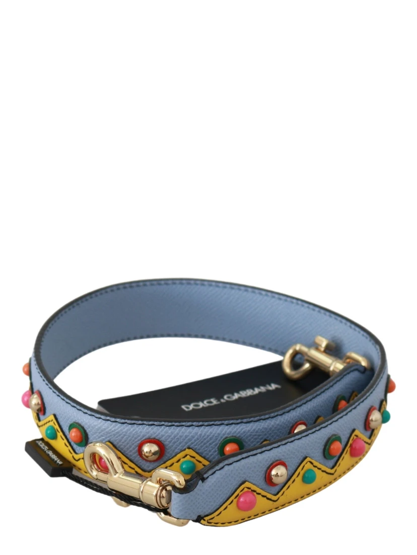 Blue Handbag Accessory Shoulder Strap Leather