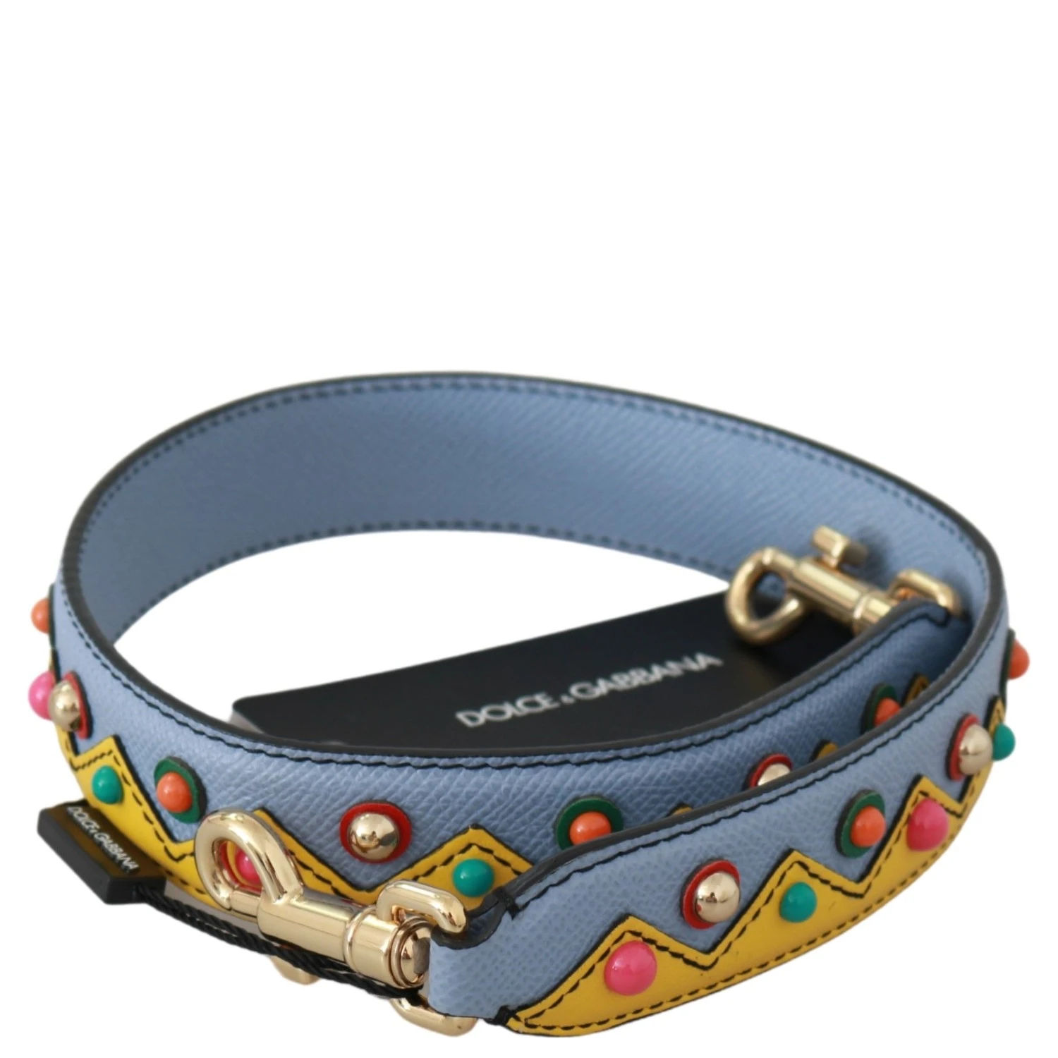 Blue Handbag Accessory Shoulder Strap Leather