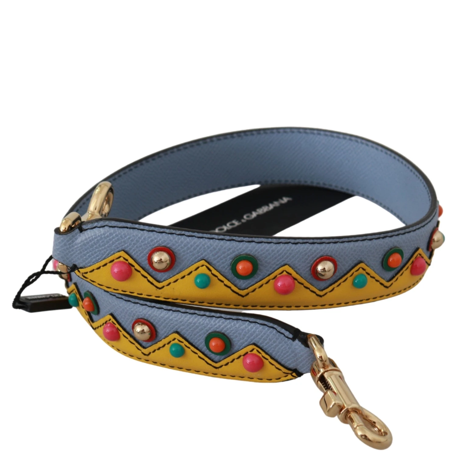 Blue Handbag Accessory Shoulder Strap Leather