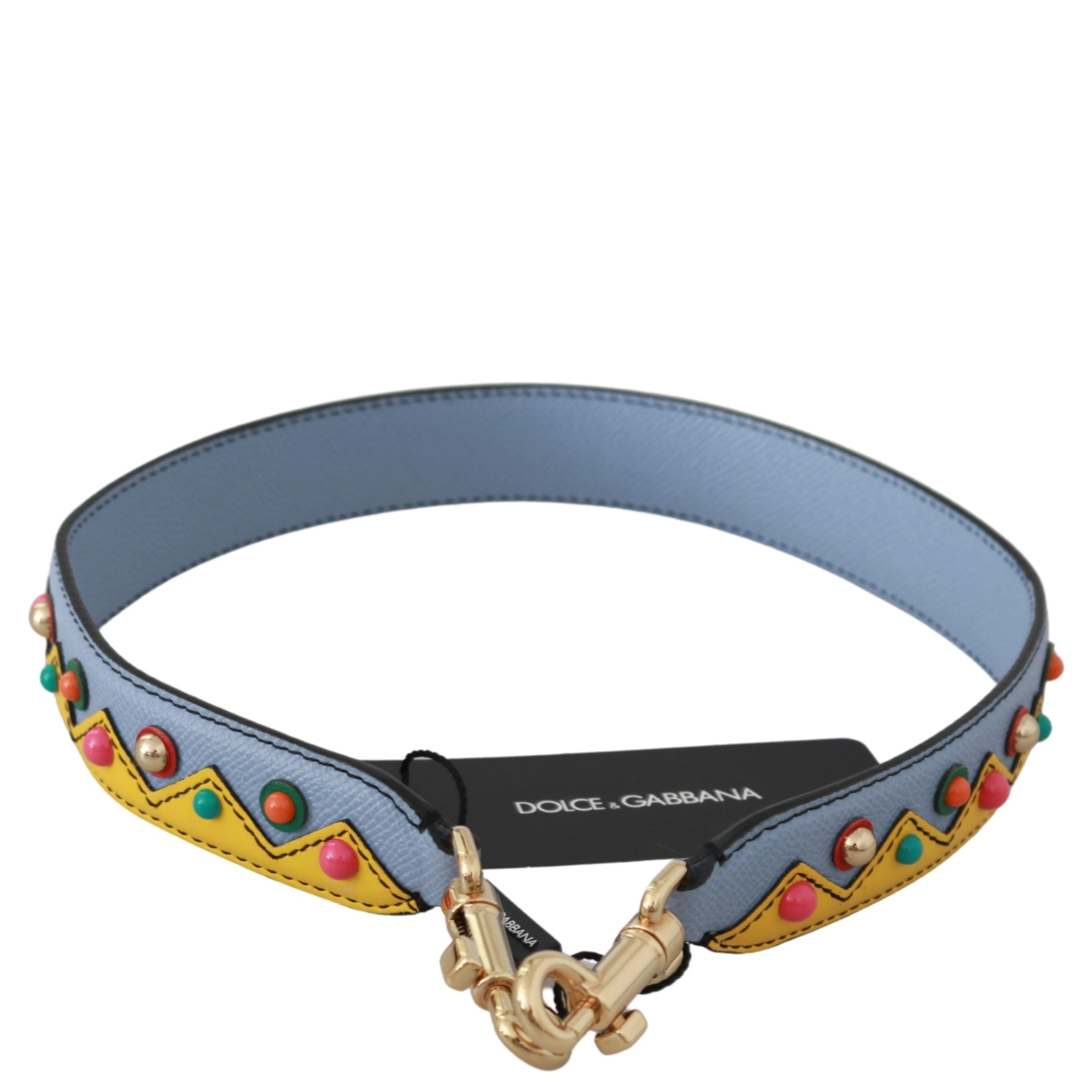 Blue Handbag Accessory Shoulder Strap Leather