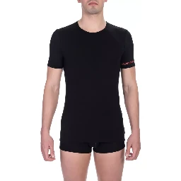 Black Cotton T-Shirt