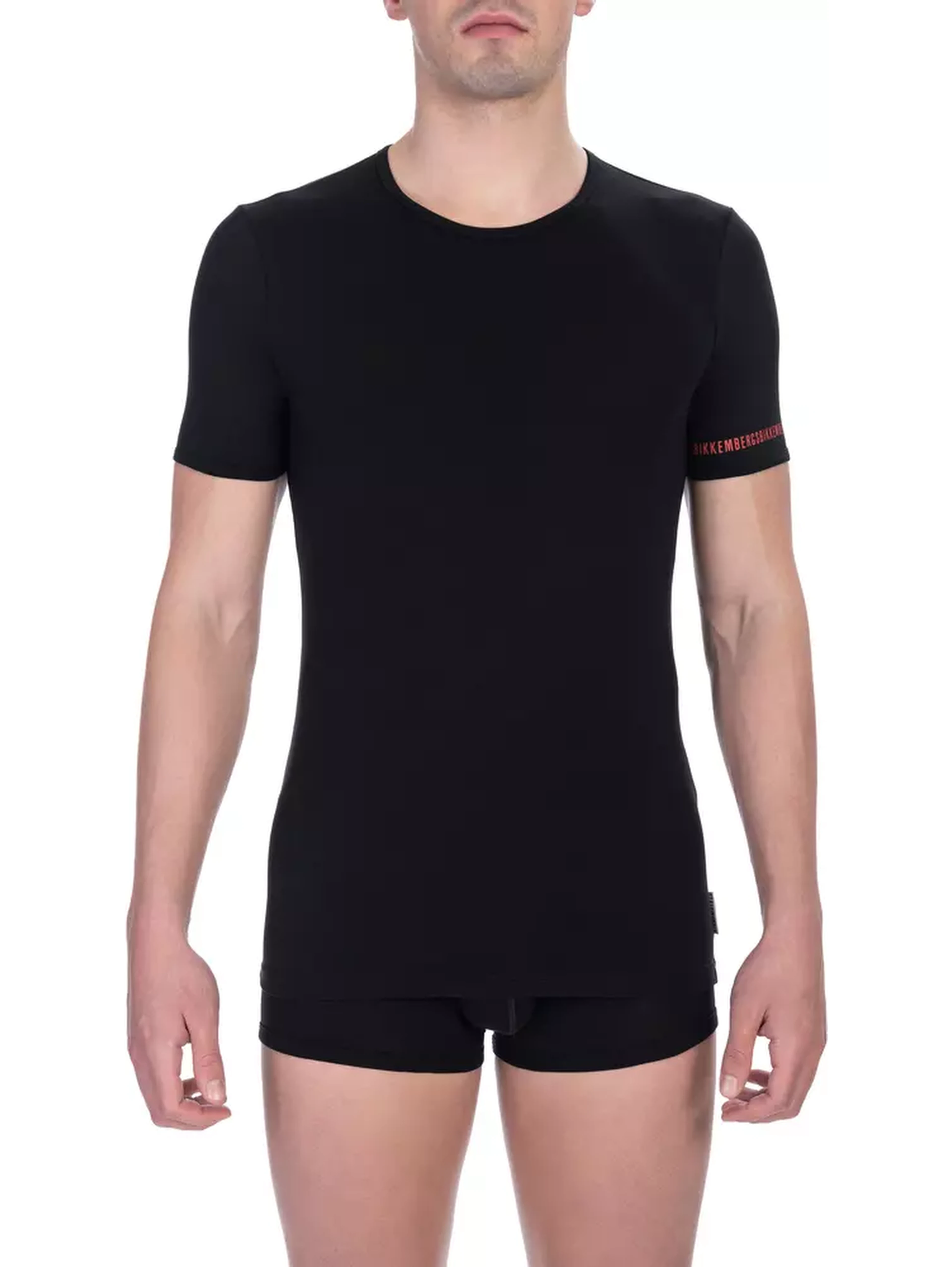 Black Cotton T-Shirt