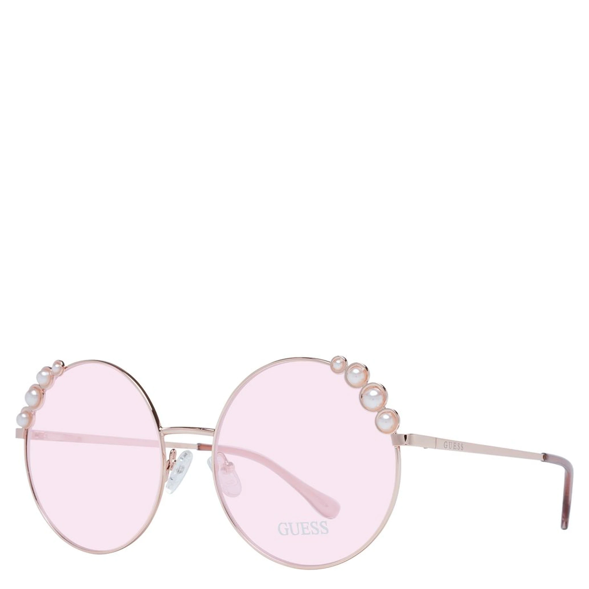 Rose Gold Metal Sunglasses