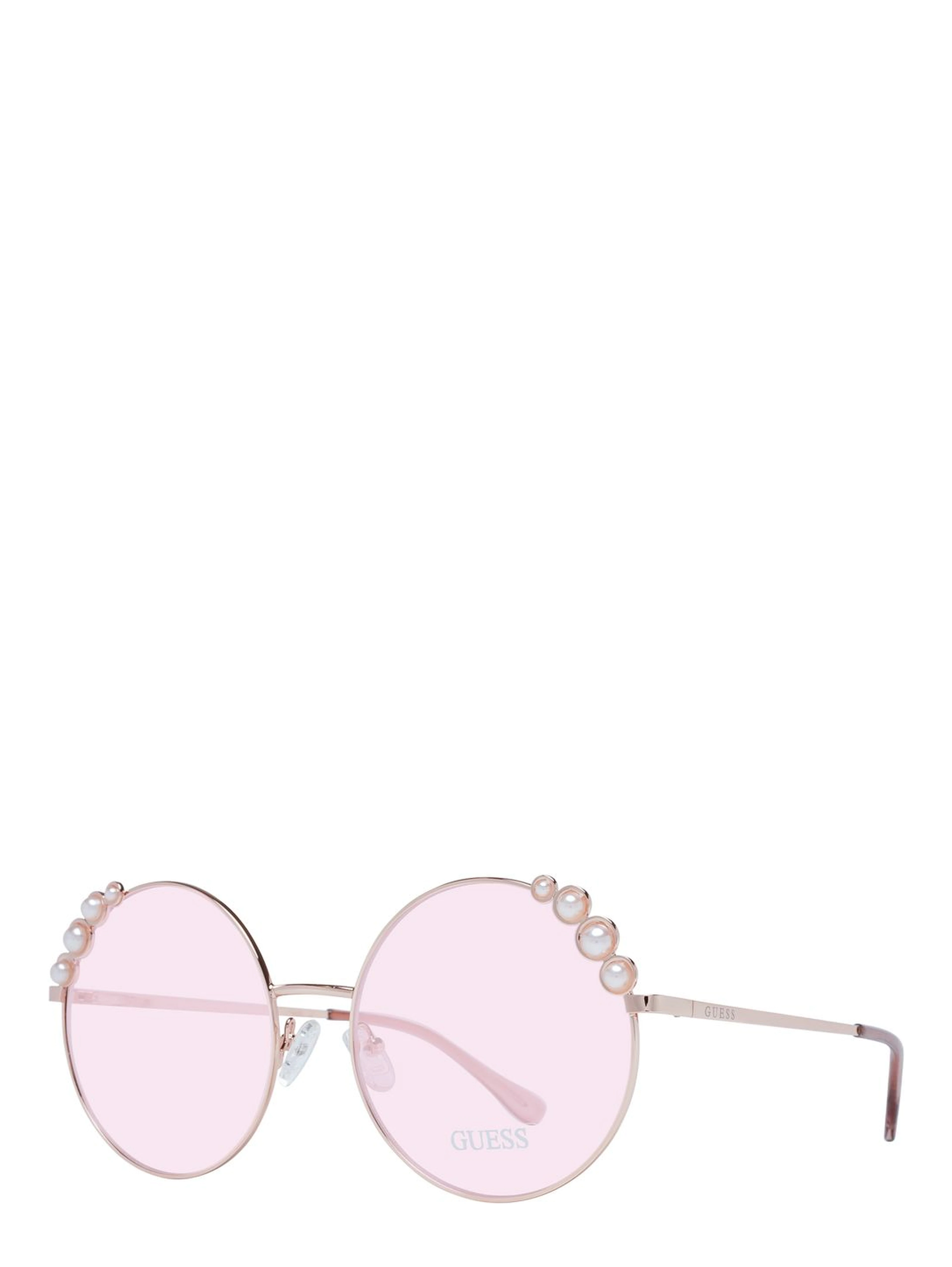 Rose Gold Metal Sunglasses