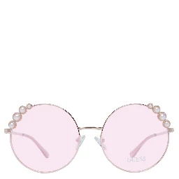 Rose Gold Metal Sunglasses