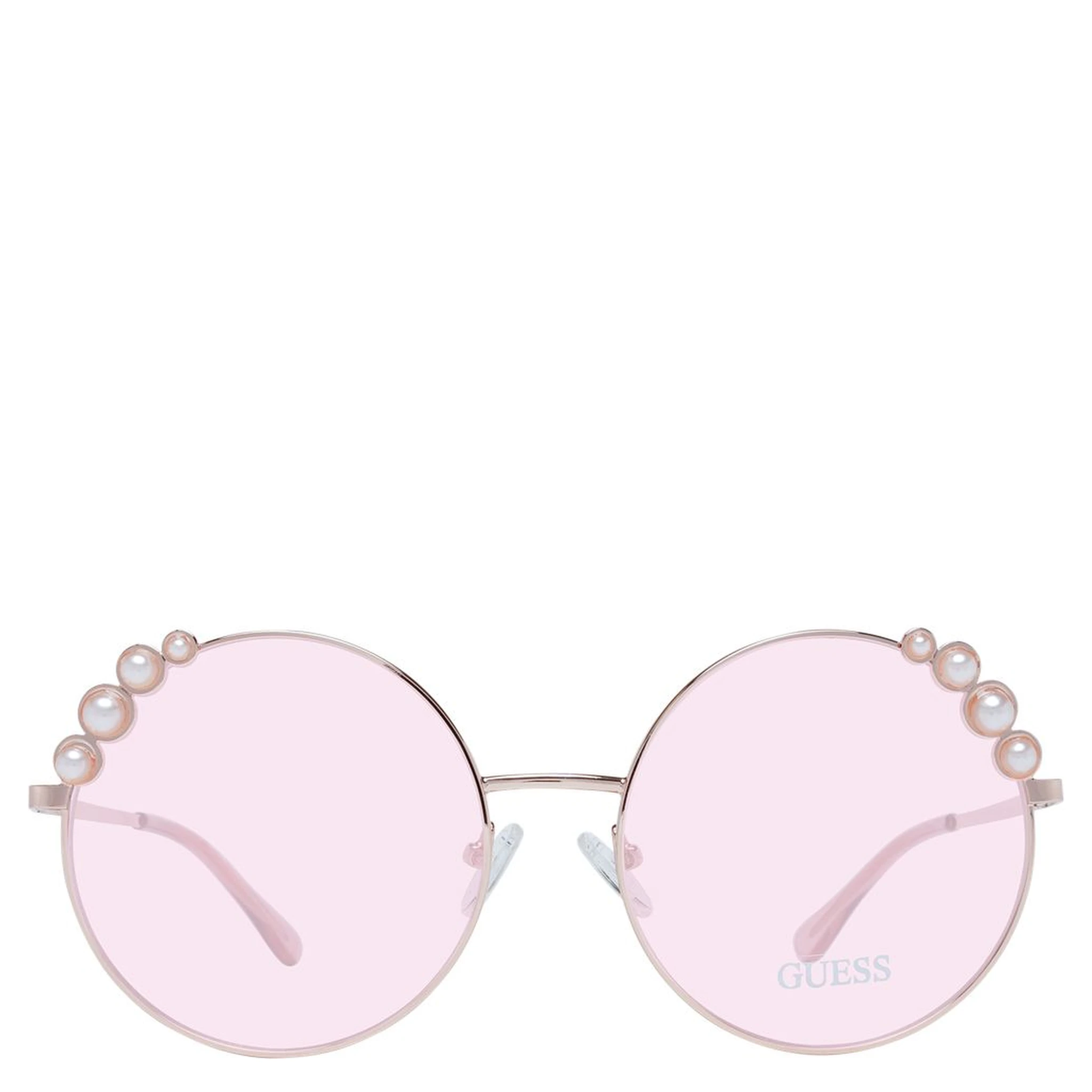Rose Gold Metal Sunglasses