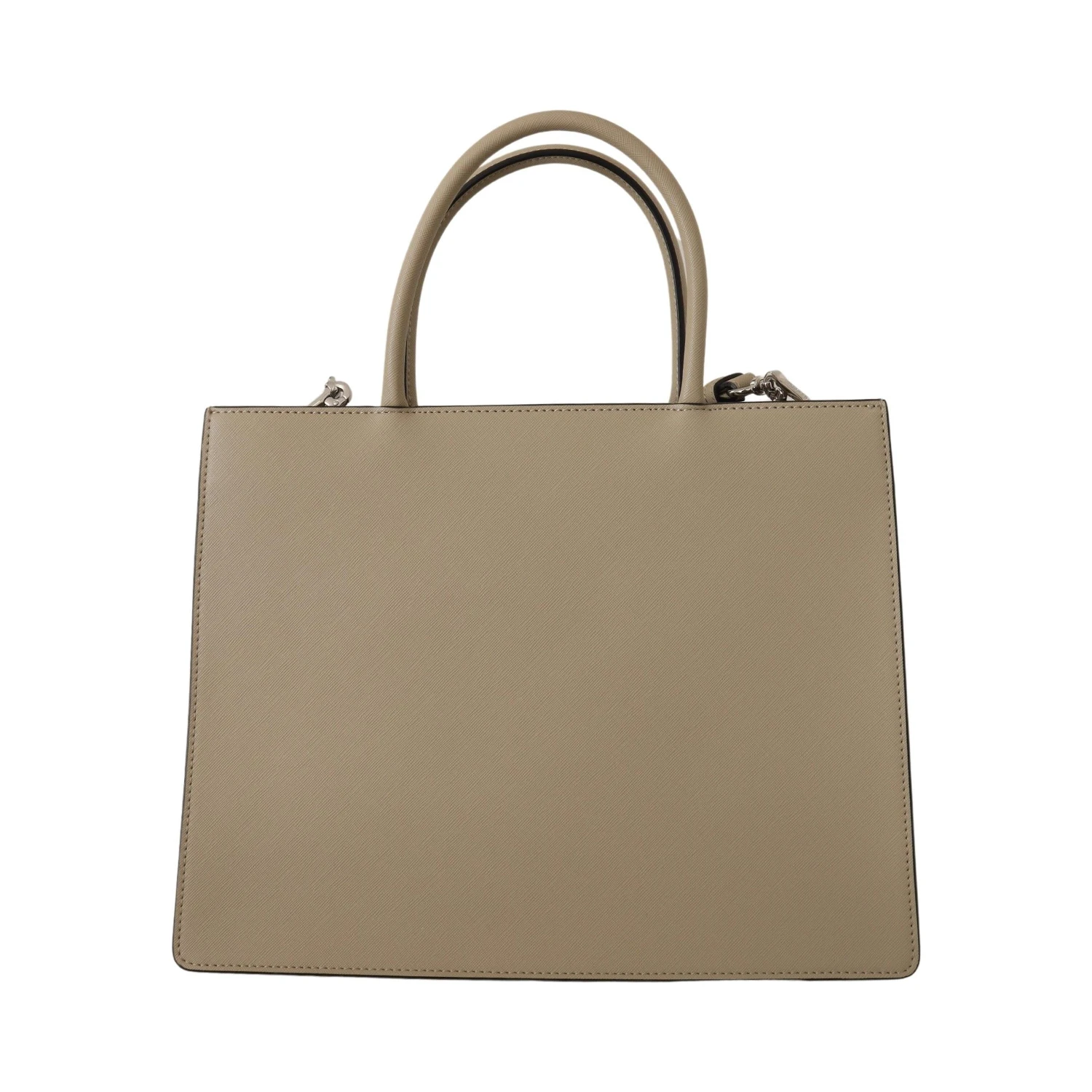 Sage Green Polyurethane Tote Shoulder Bag