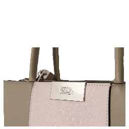 Sage Green Polyurethane Tote Shoulder Bag