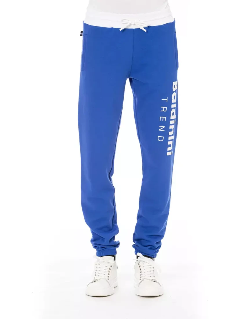 Blue Cotton Pant