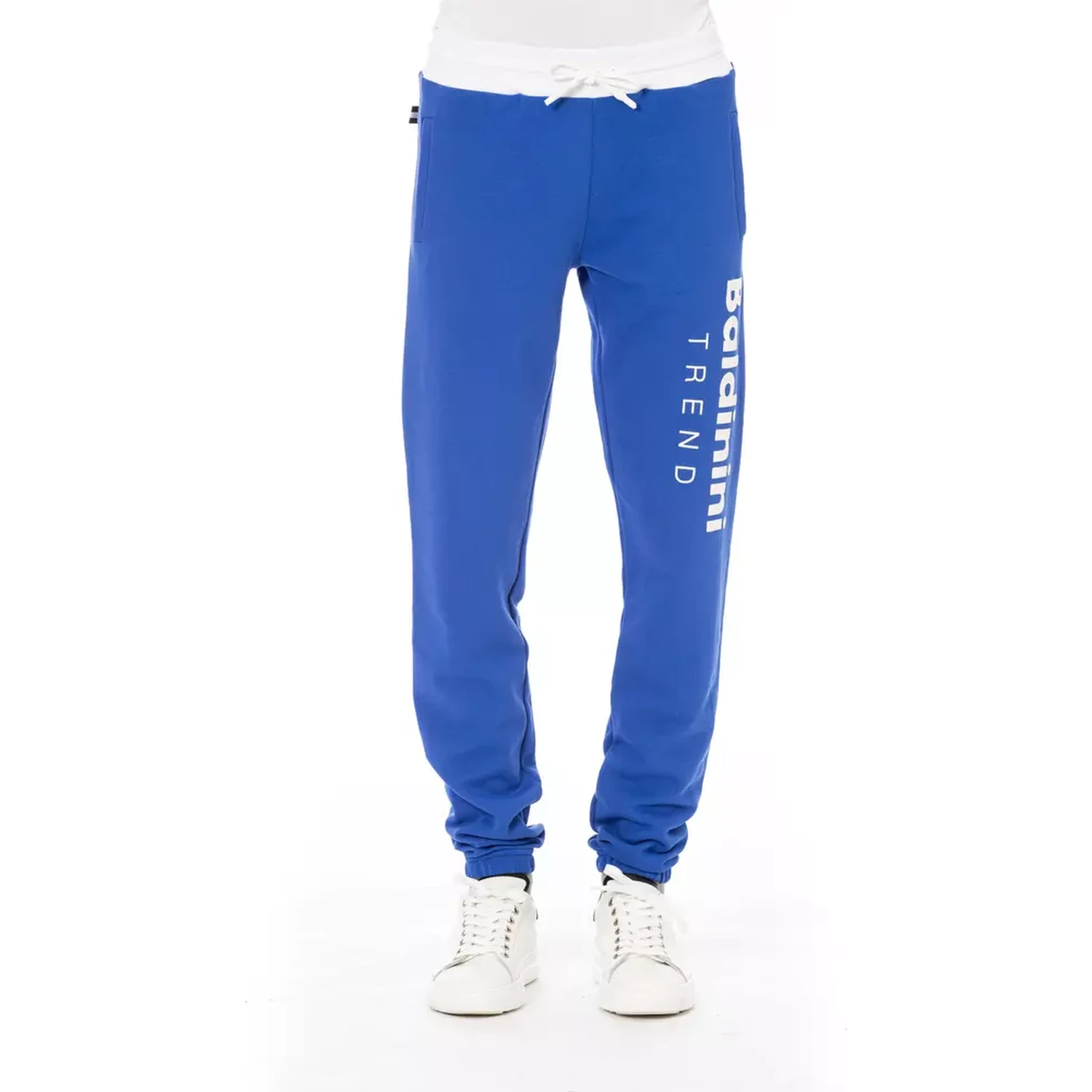 Blue Cotton Pant