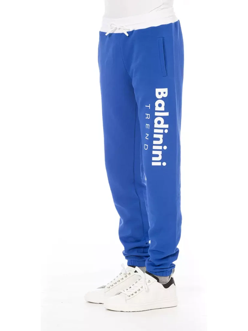 Blue Cotton Pant