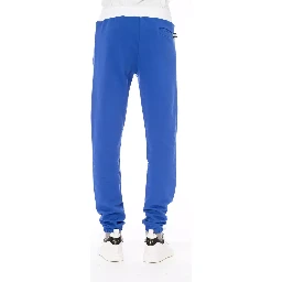 Blue Cotton Pant