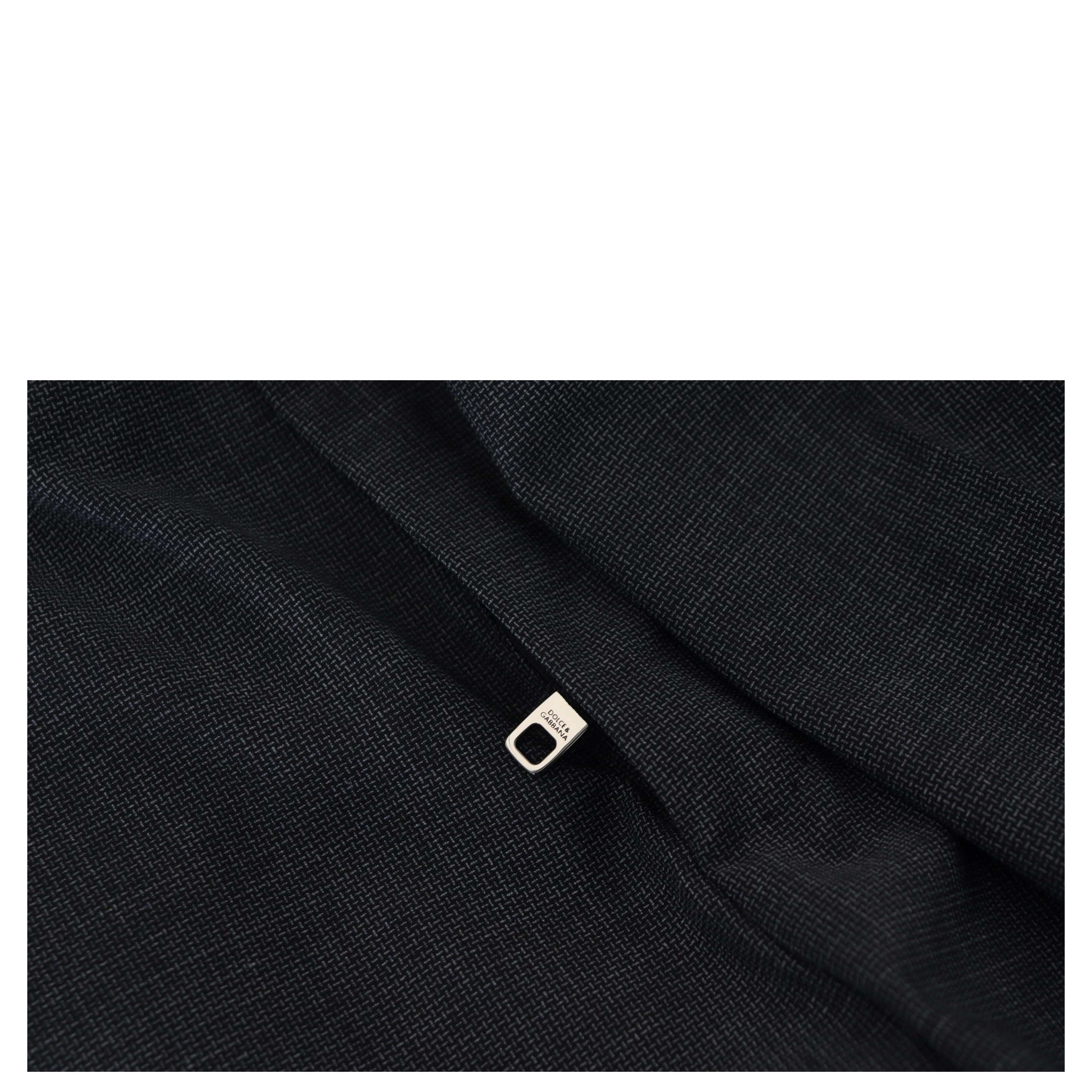 Gray Checked Cargo Trousers Stretch Pants