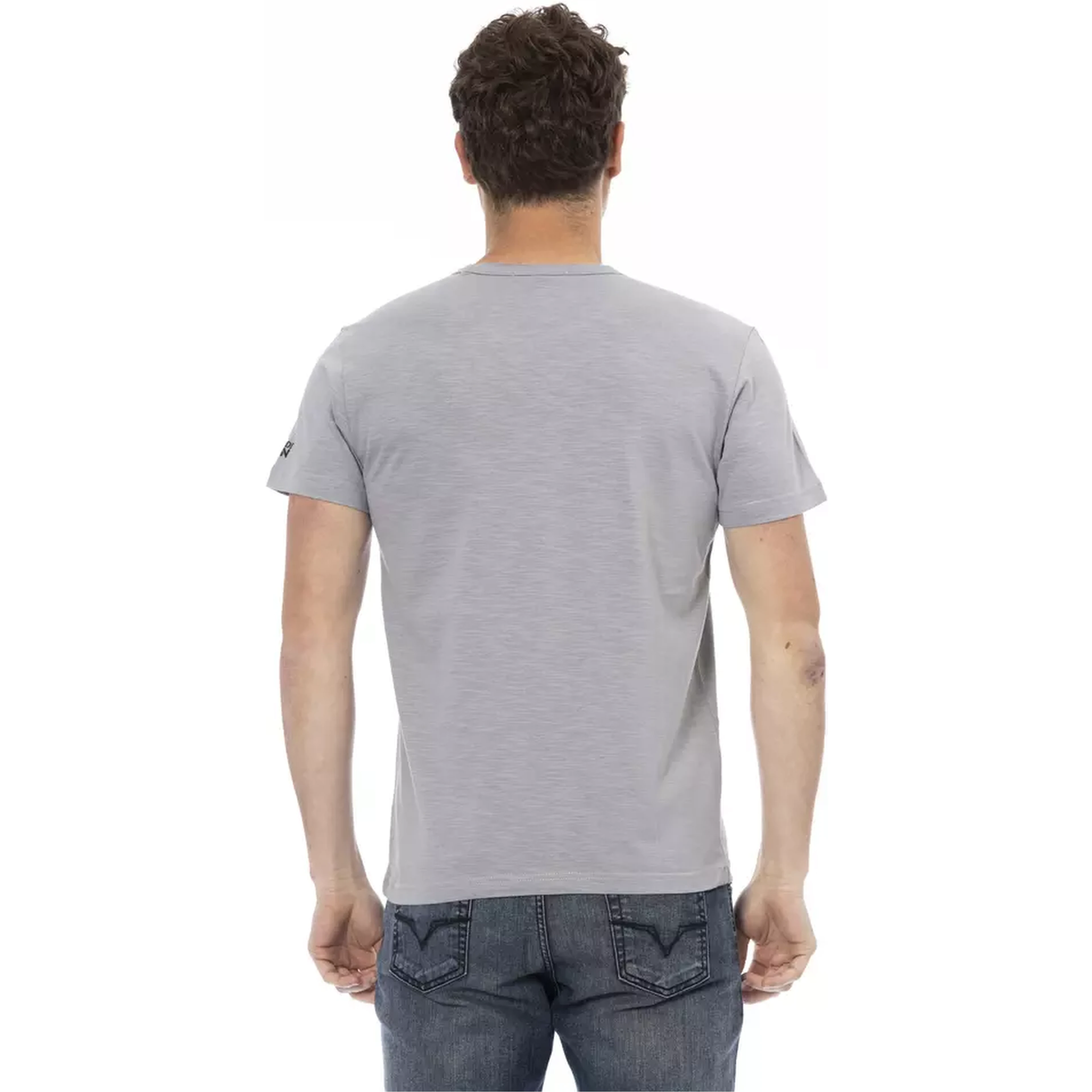 Gray Cotton T-Shirt
