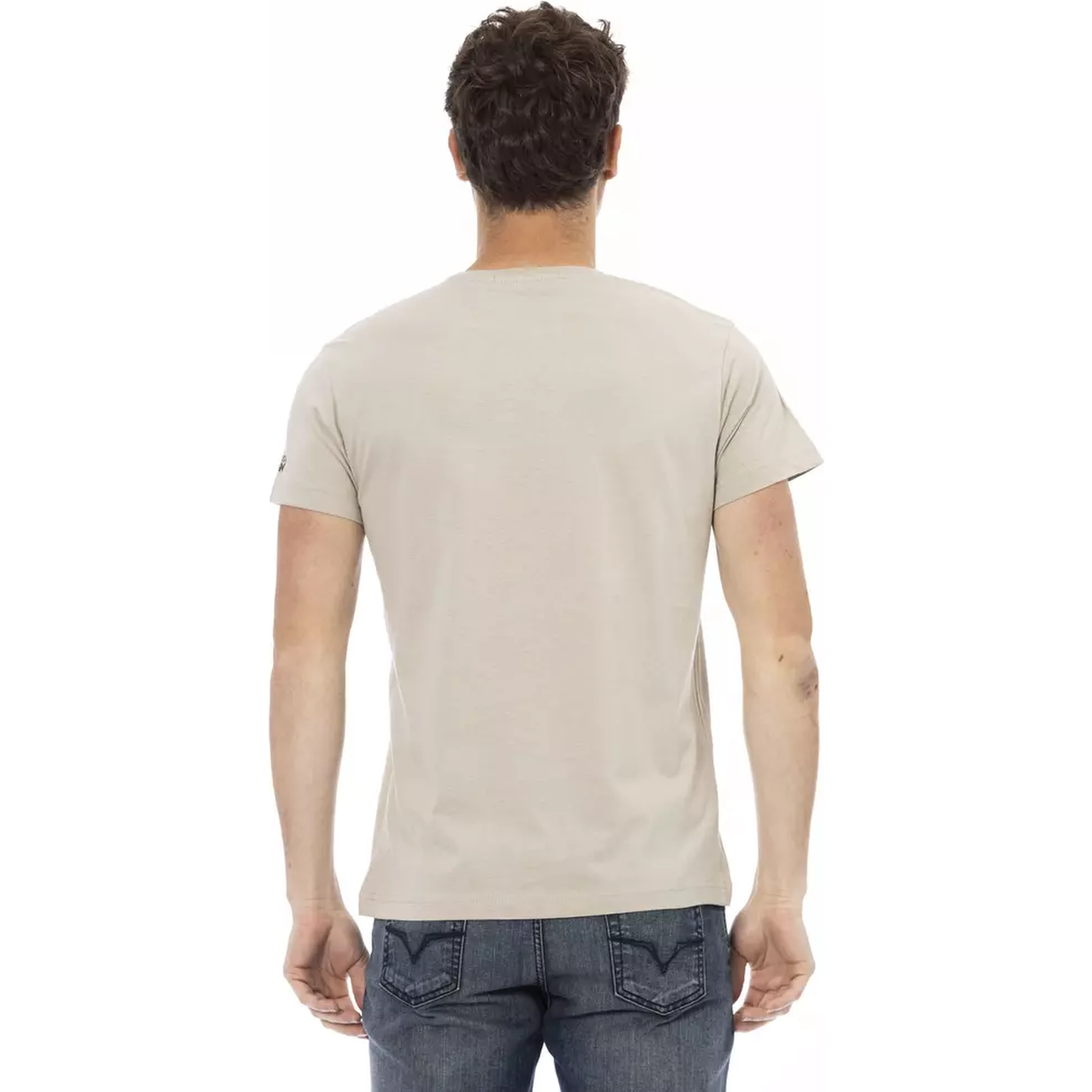 Beige Cotton T-Shirt