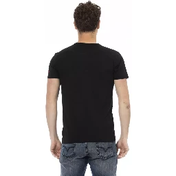 تيشيرت قطني أسود