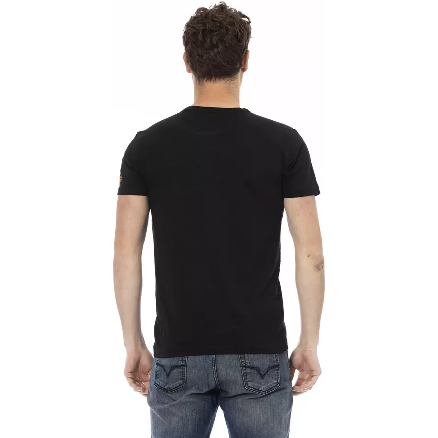Black Cotton T-Shirt