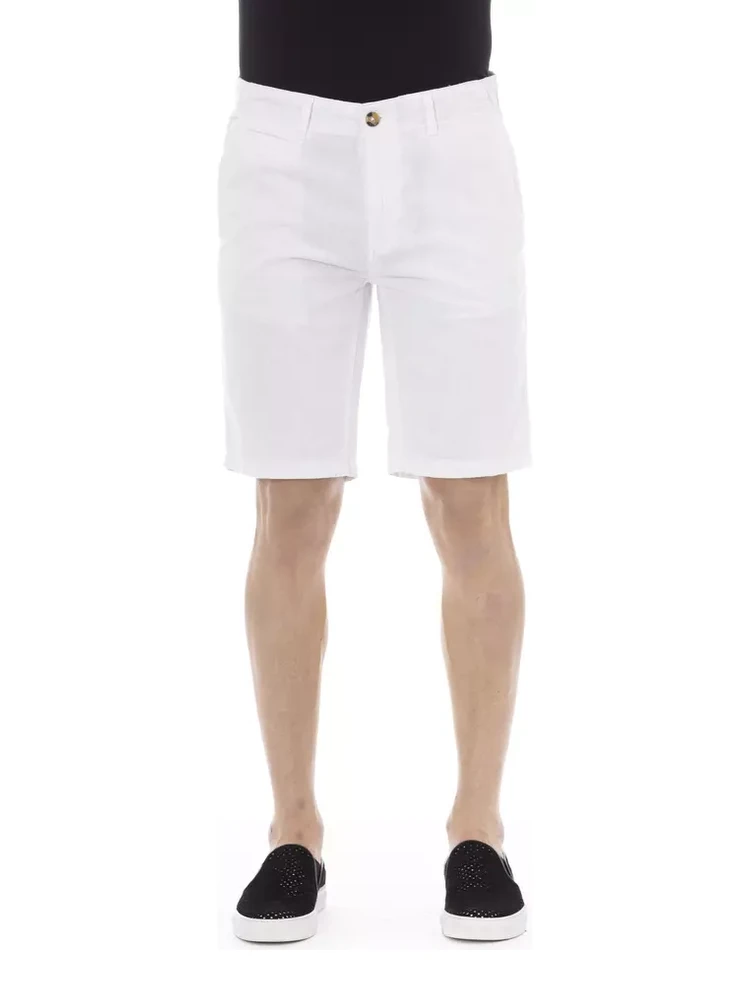 White Cotton Short