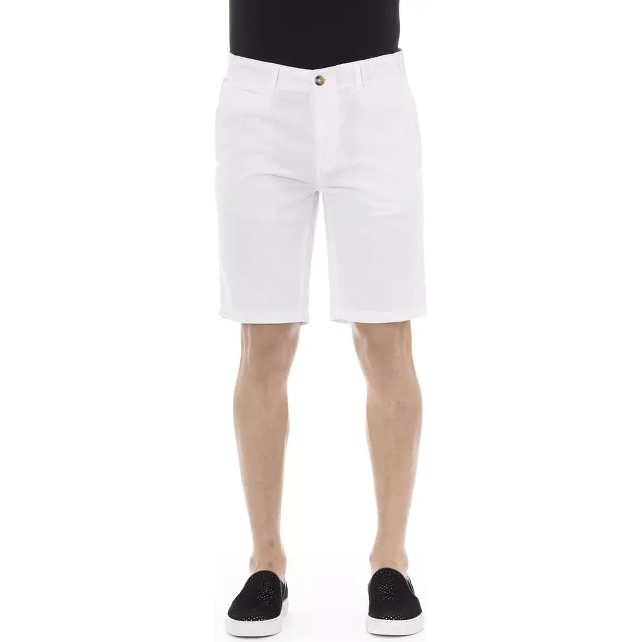 White Cotton Short