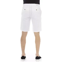 White Cotton Short