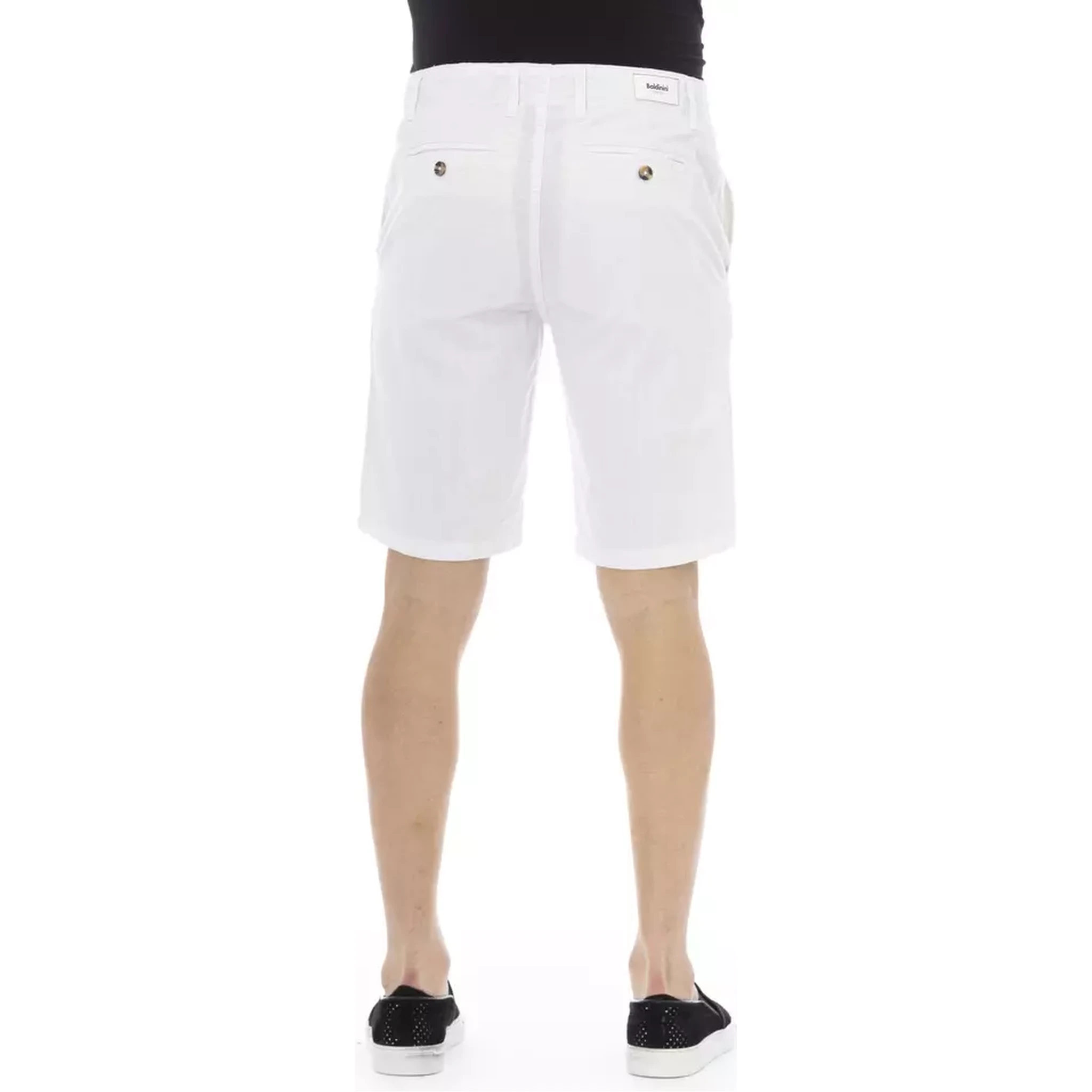 White Cotton Short