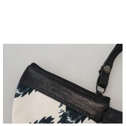 White Genuine Leather Coin Purse Strap Wallet