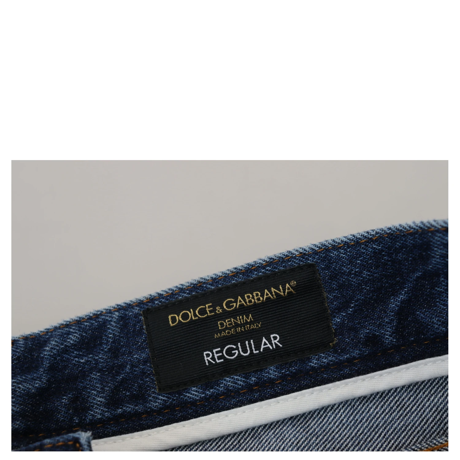 Blue Cotton Tattered Men Denim Jeans