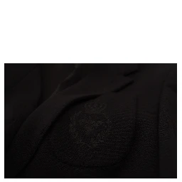 Black Wool Crown Slim Fit Jacket Blazer