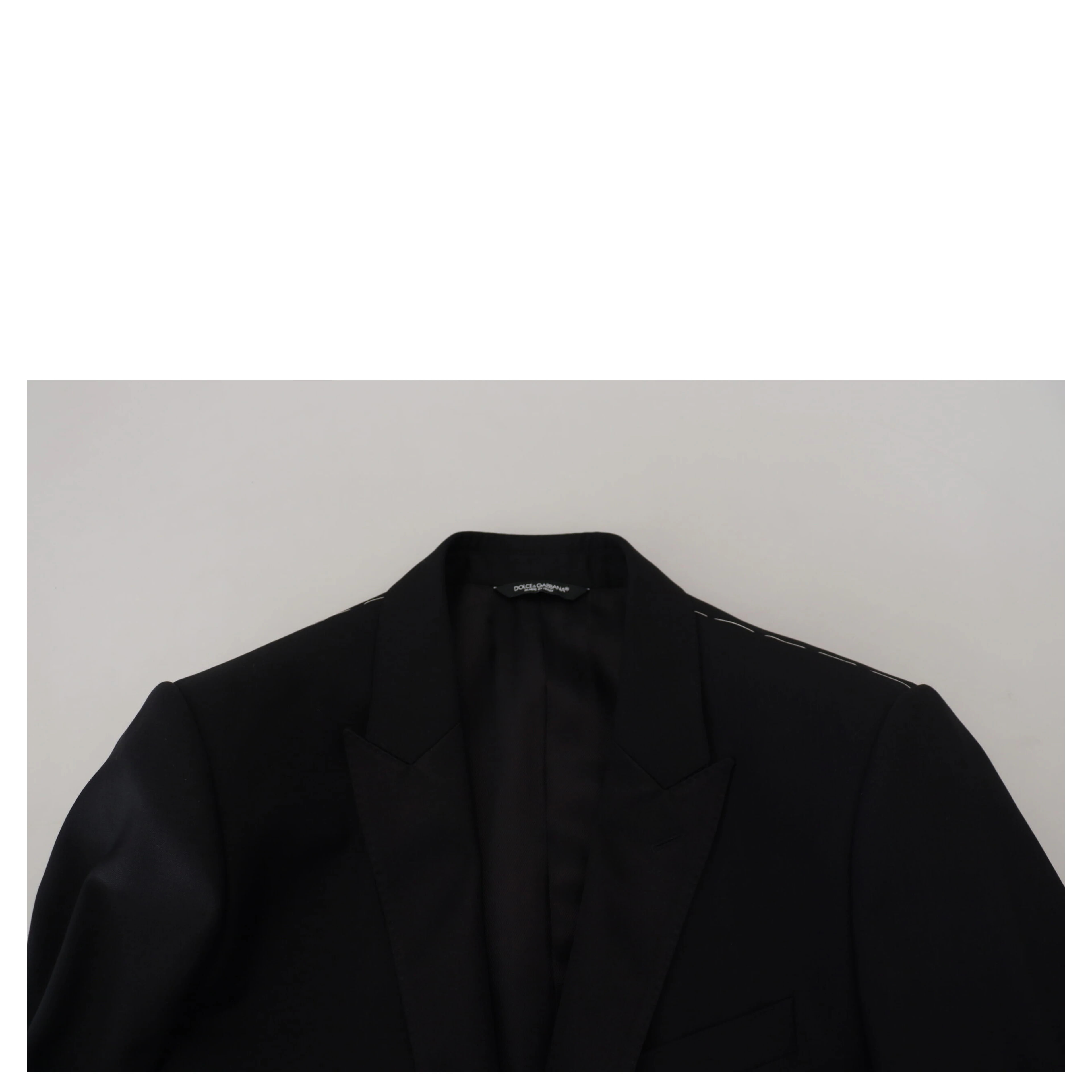 Black Slim Fit Formal Martini Blazer