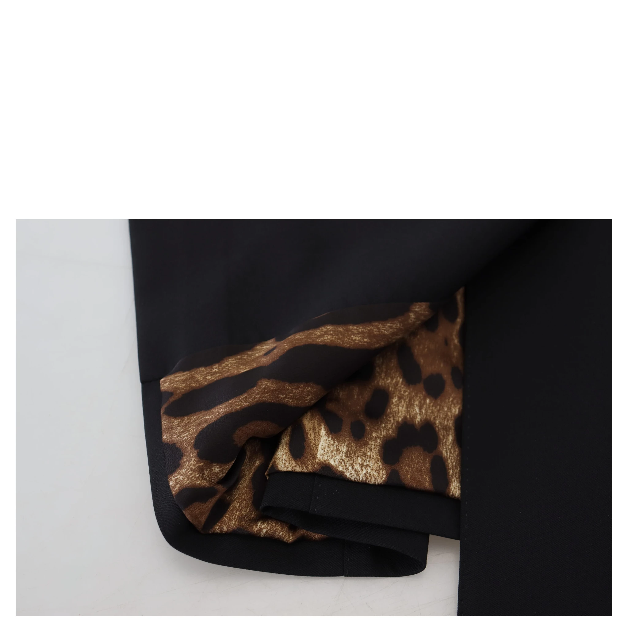 Black Fit Wool Stretch Sheath Mini Dress