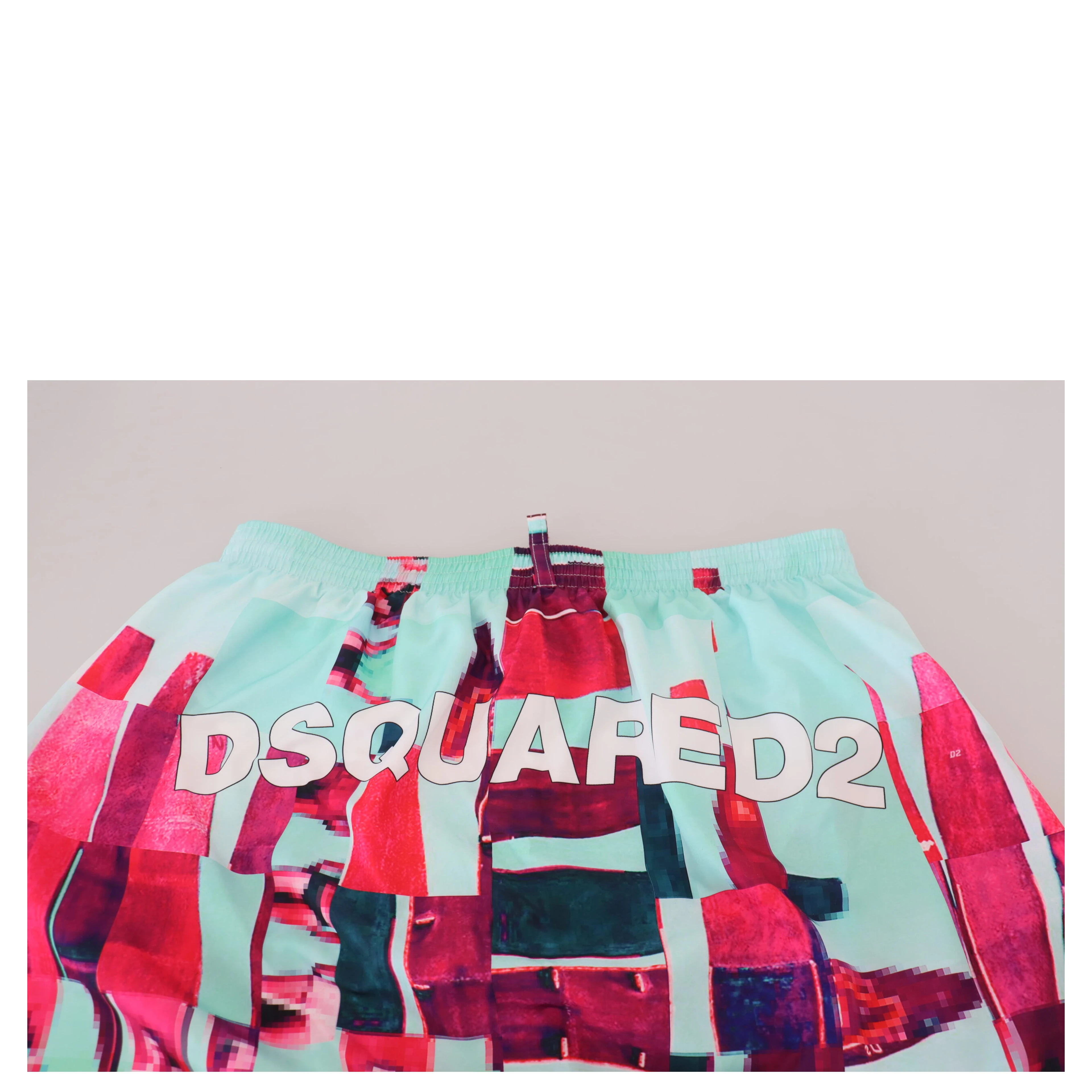 Multicolor Printed Beachwear Shorts Swimwear