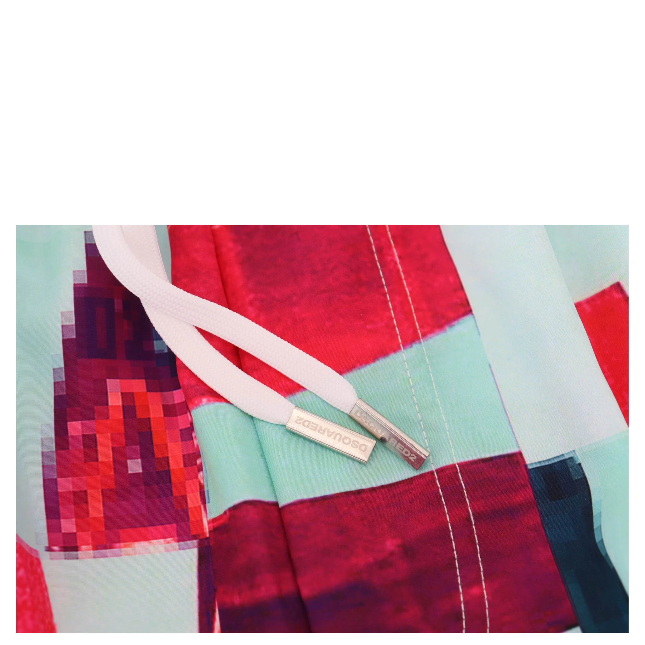 Multicolor Printed Beachwear Shorts Swimwear