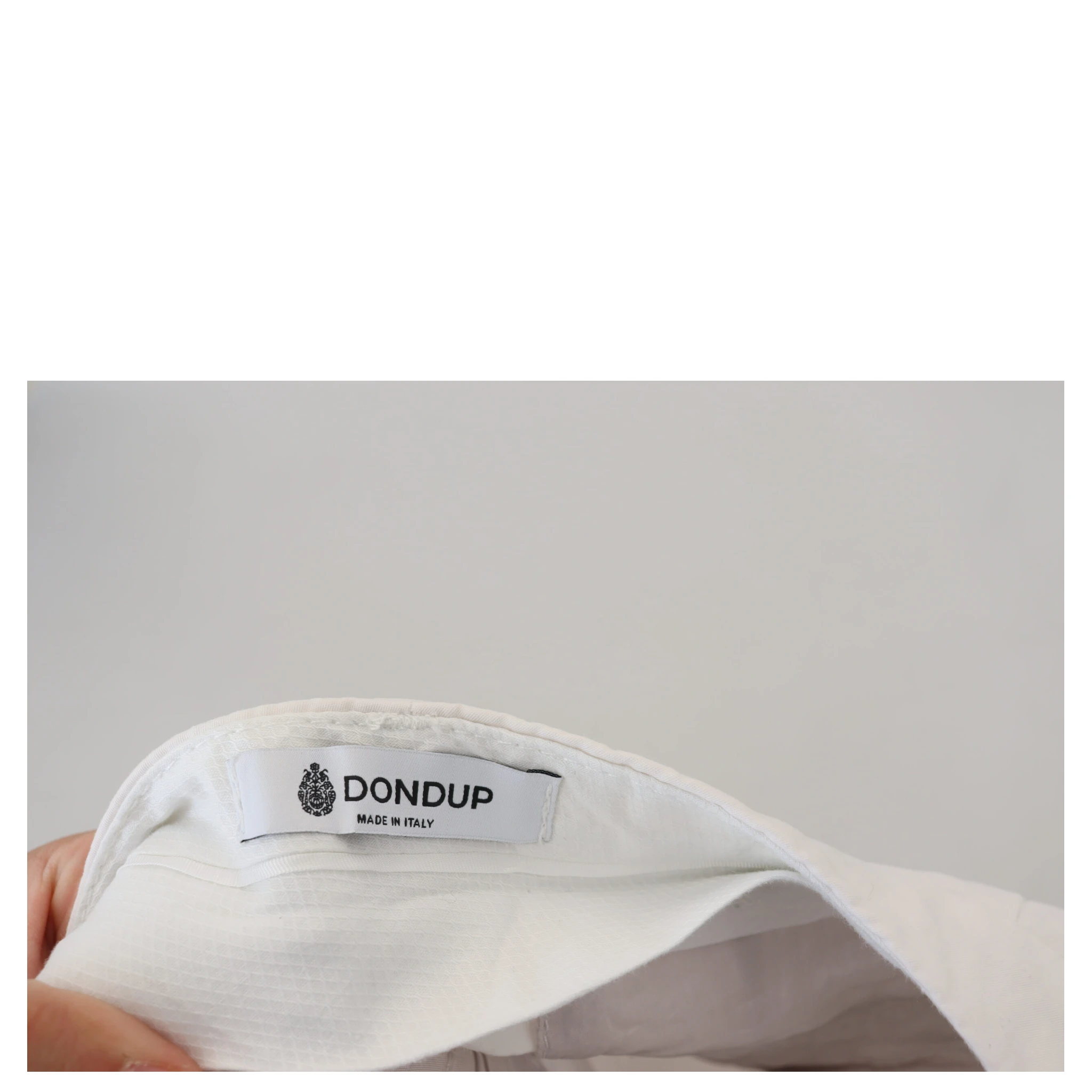 White High Waist Tapered Women Pants