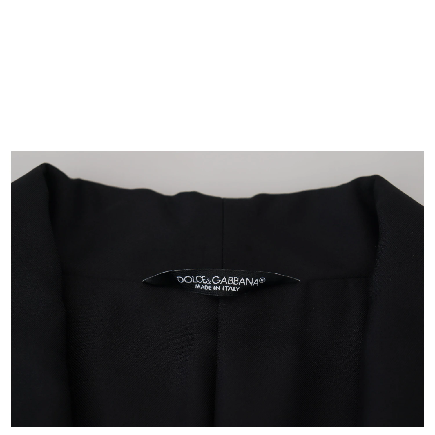 Black Robe Striped DG Patch Jacket Men Blazer