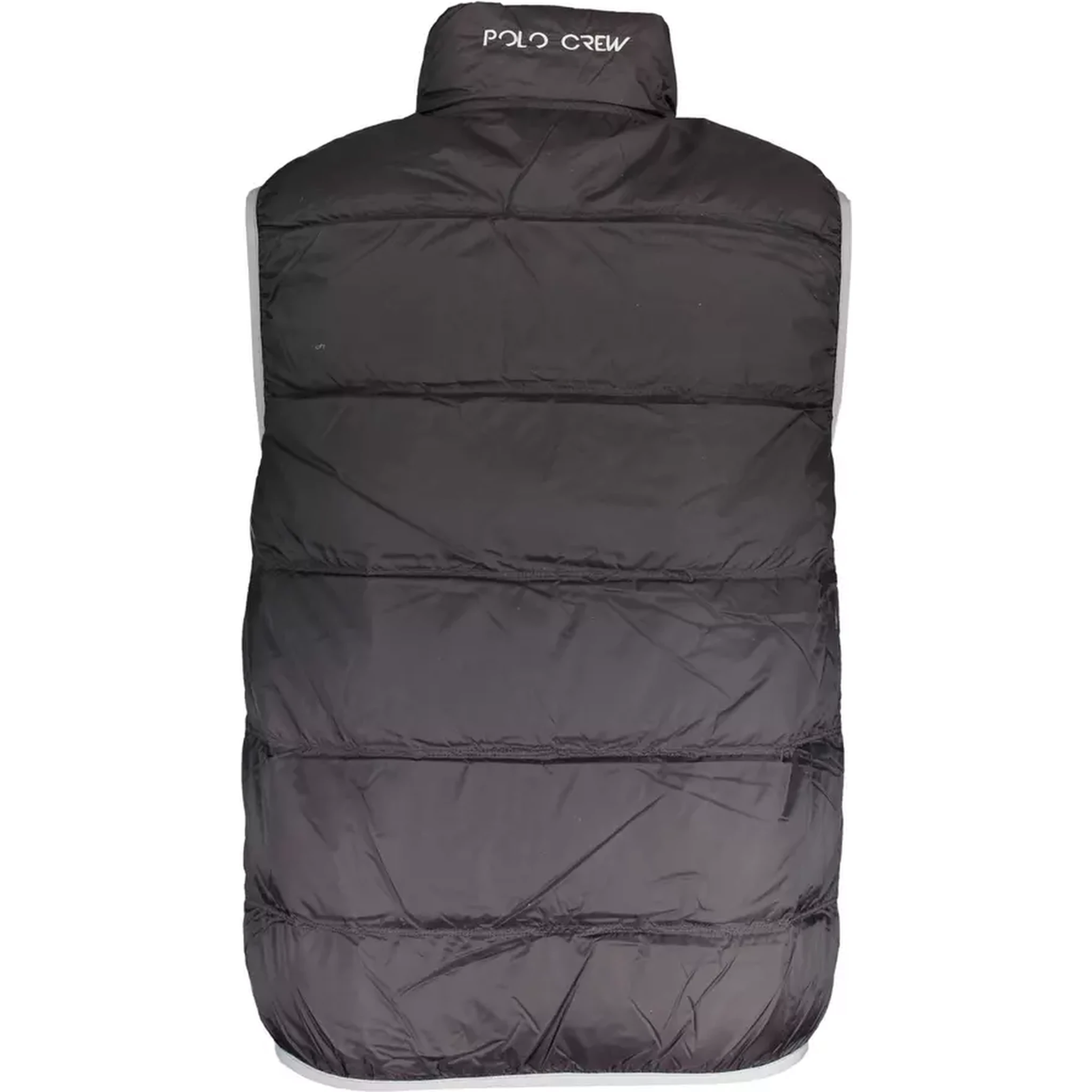 Black Polyamide Sleveless Jacket