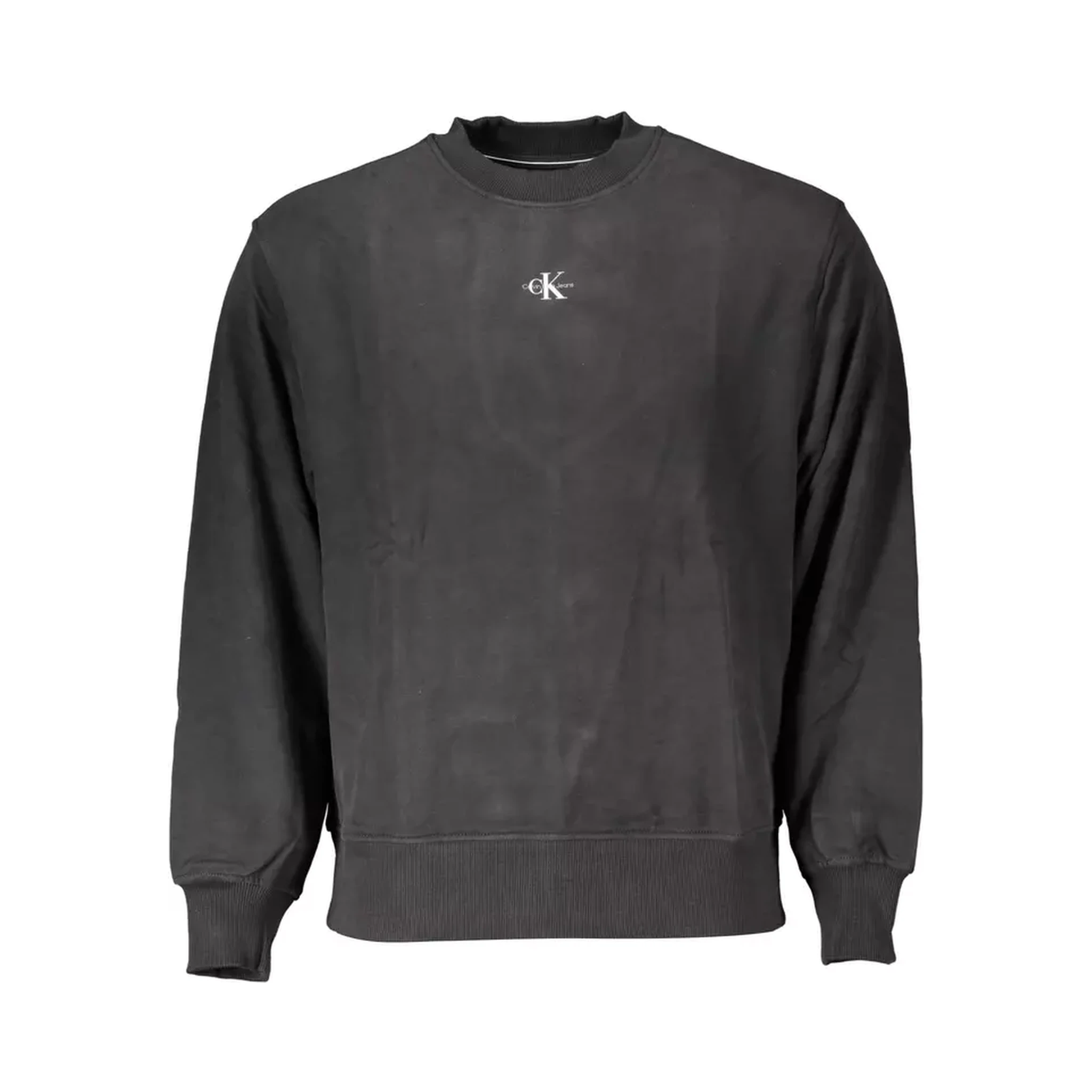 Black Cotton Sweatshirt