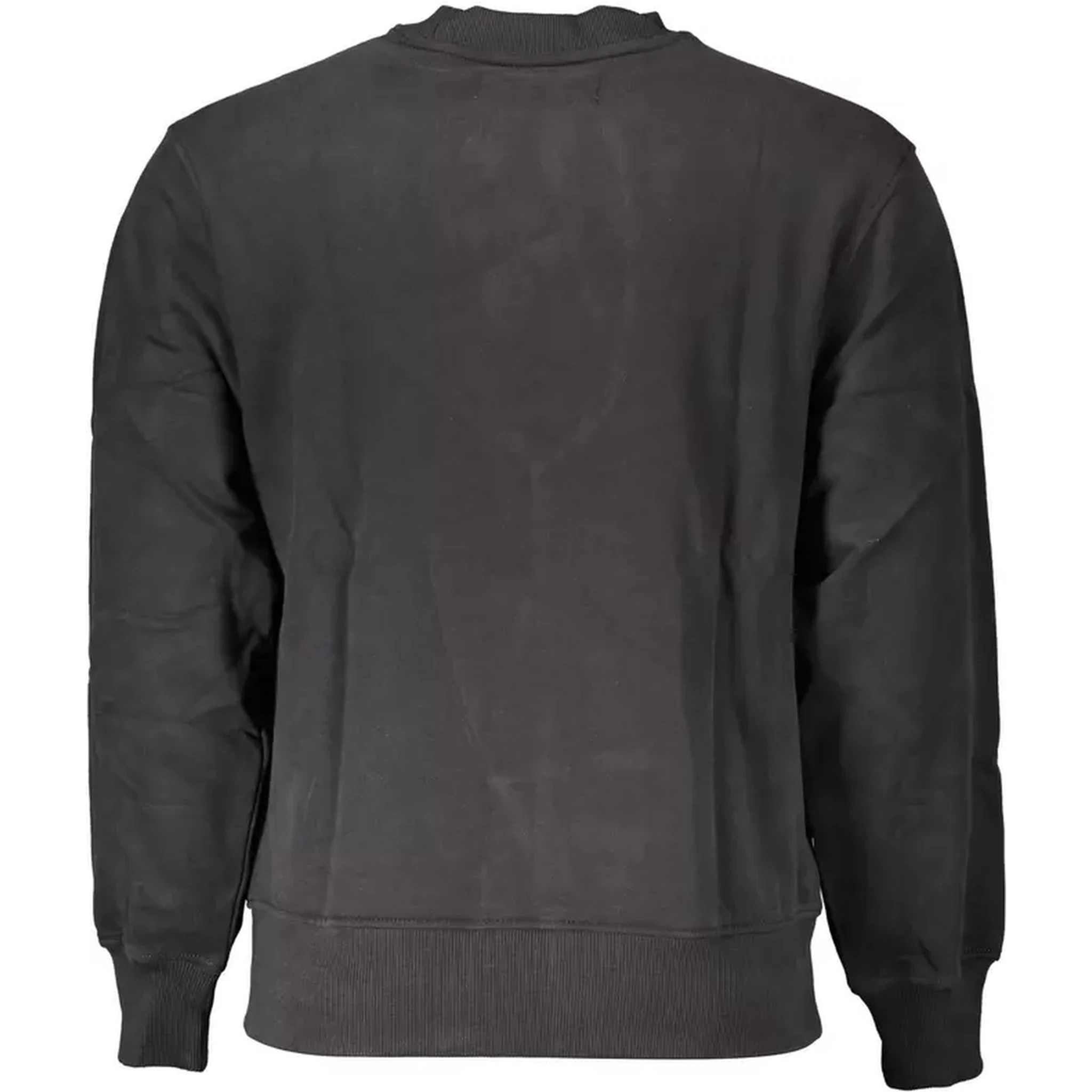 Black Cotton Sweatshirt