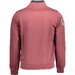 Purple Cotton Sweatshirt