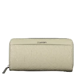 Beige Polyethylene Wallet