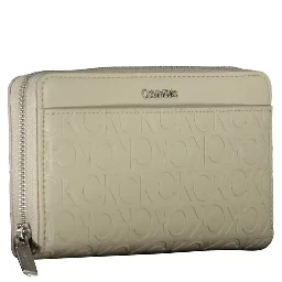 Beige Polyethylene Wallet