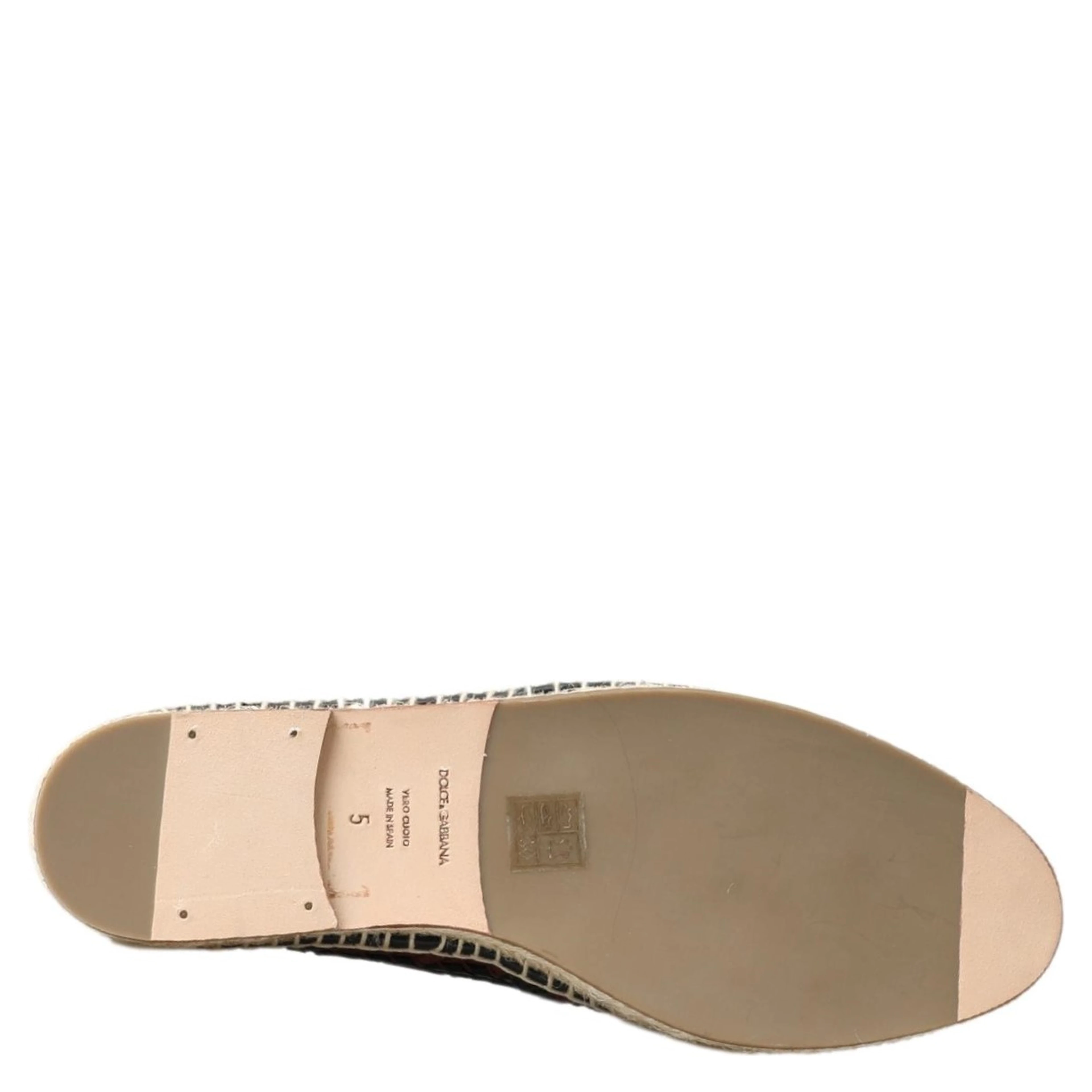 Black Bordeaux Buffalo Leather Espadrille Shoes