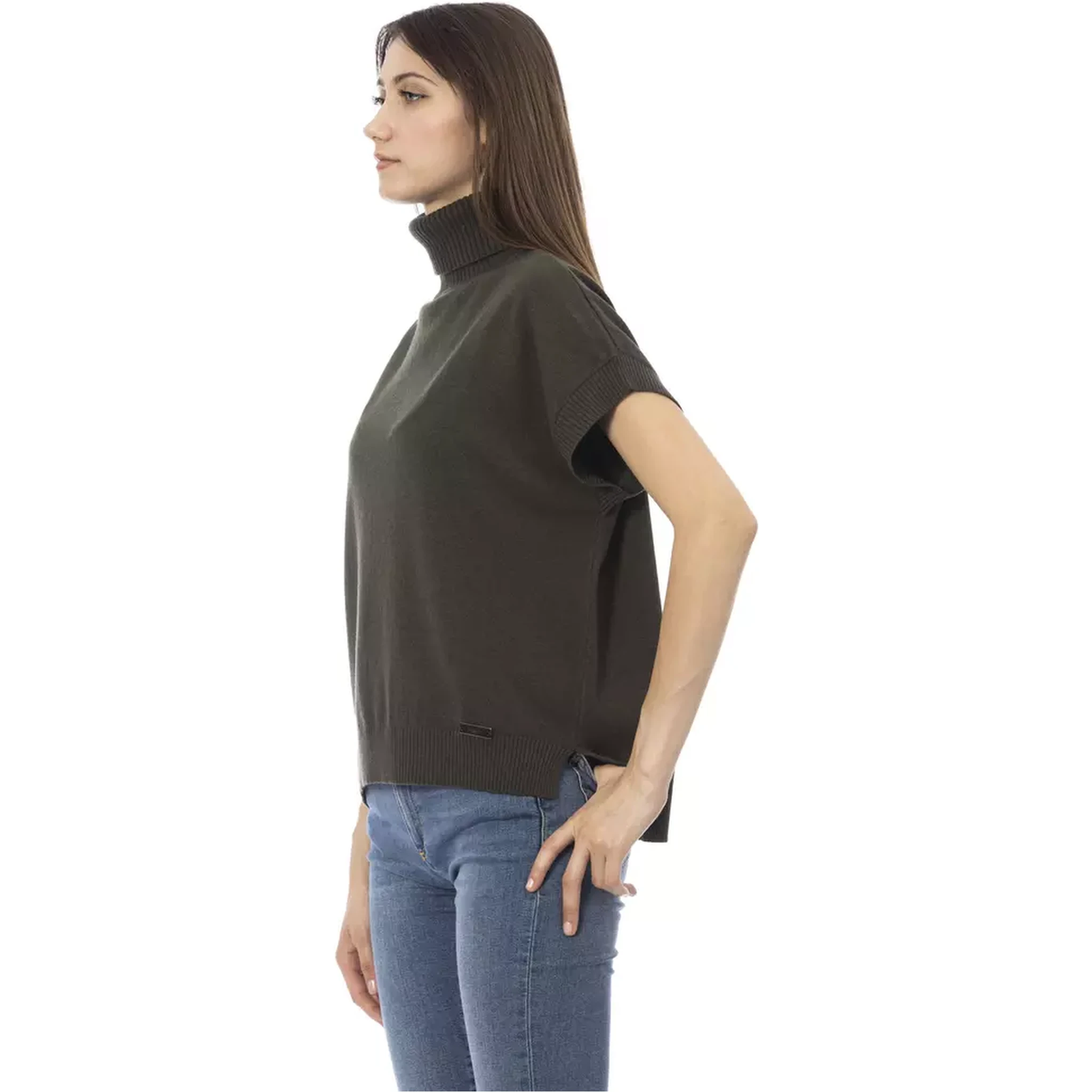 Green Wool Sweater