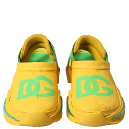Yellow Green Rubber Clogs Men Slippers Men Shoes