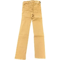 Beige Cotton Jeans Denim