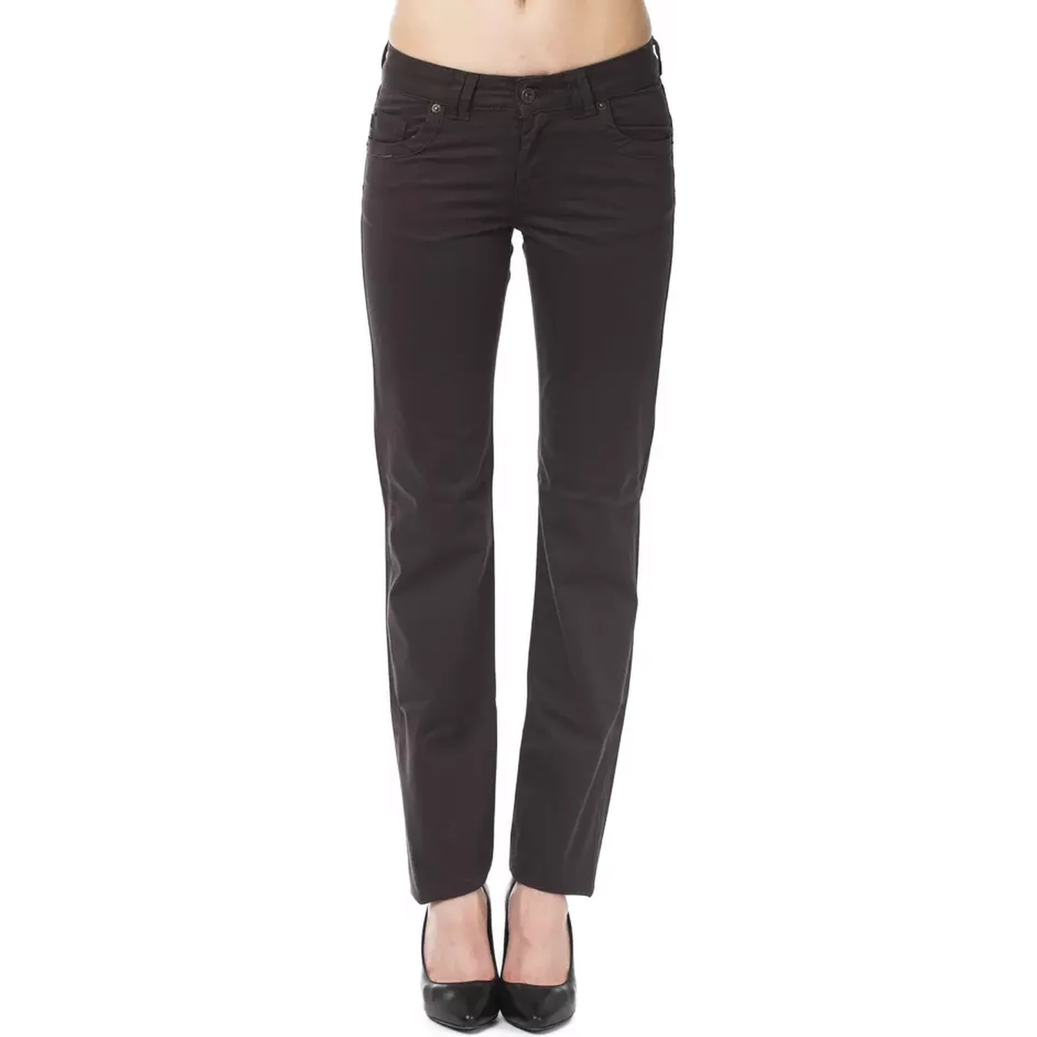 Brown Cotton Pant