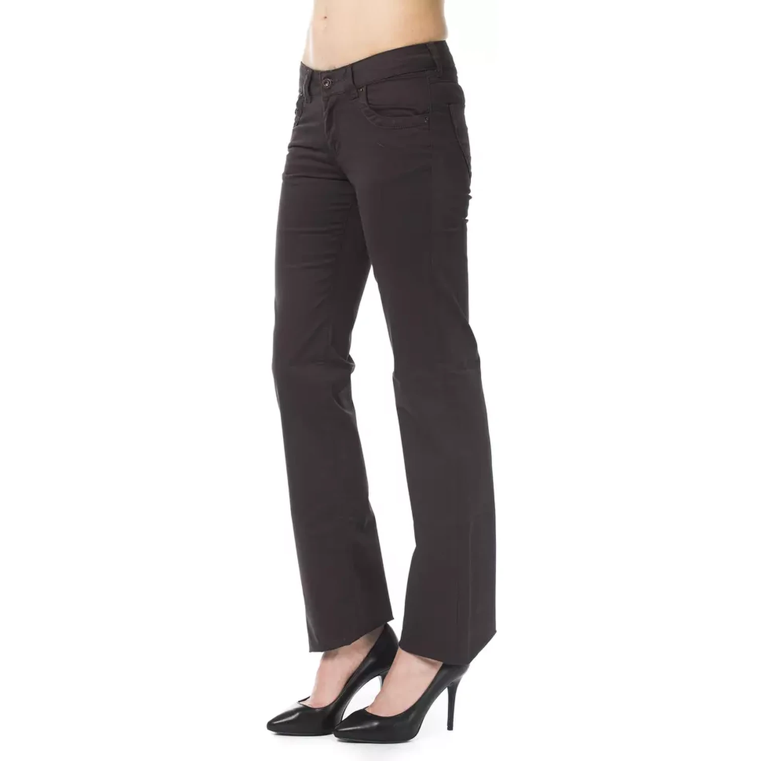Brown Cotton Pant