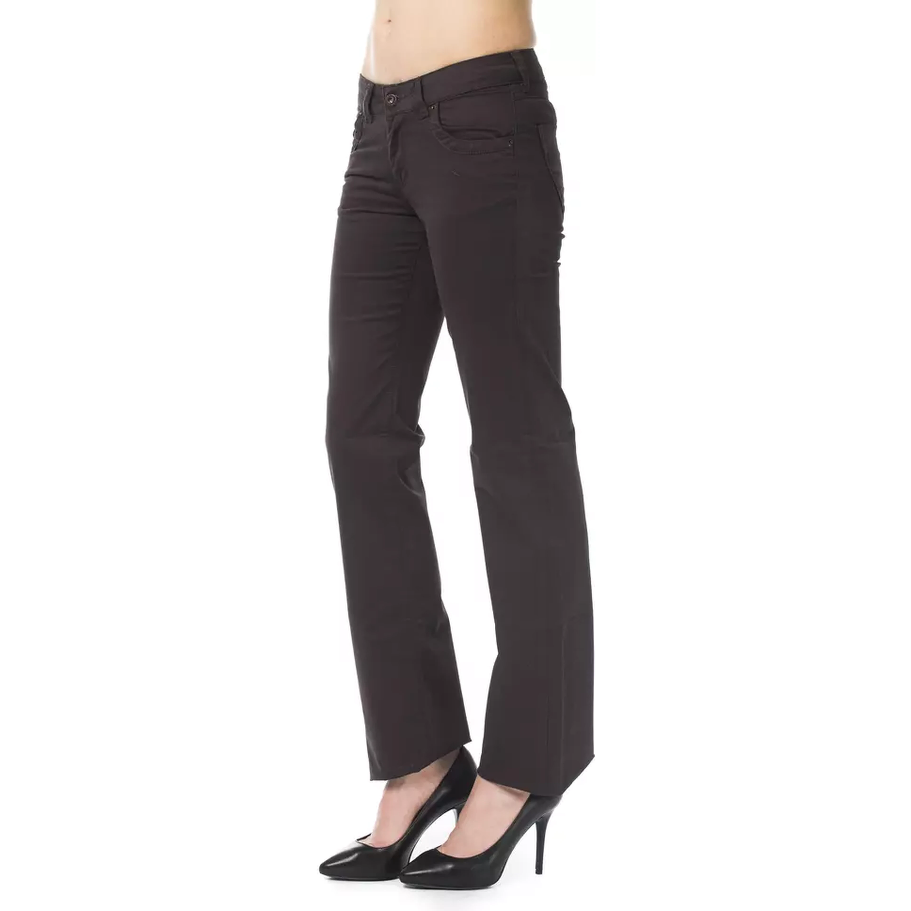 Brown Cotton Pant