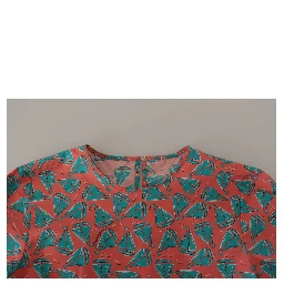 Pink Sail Boat Print Cotton T-shirt