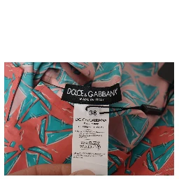 Pink Sail Boat Print Cotton T-shirt